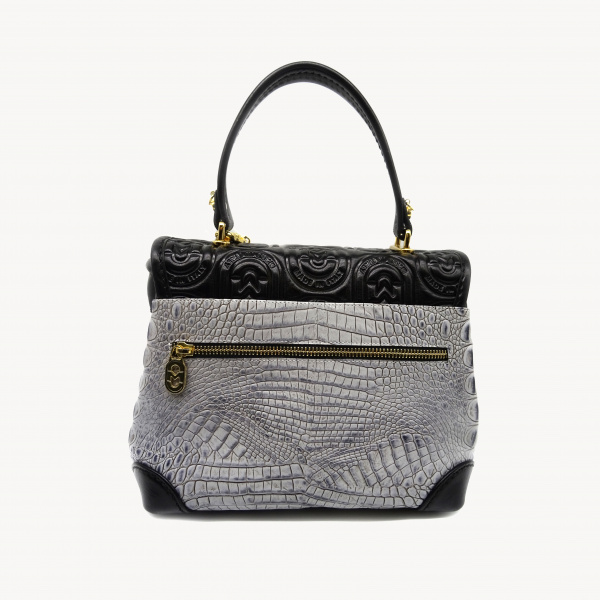 Кожаная сумка-сэтчел Marino Orlandi