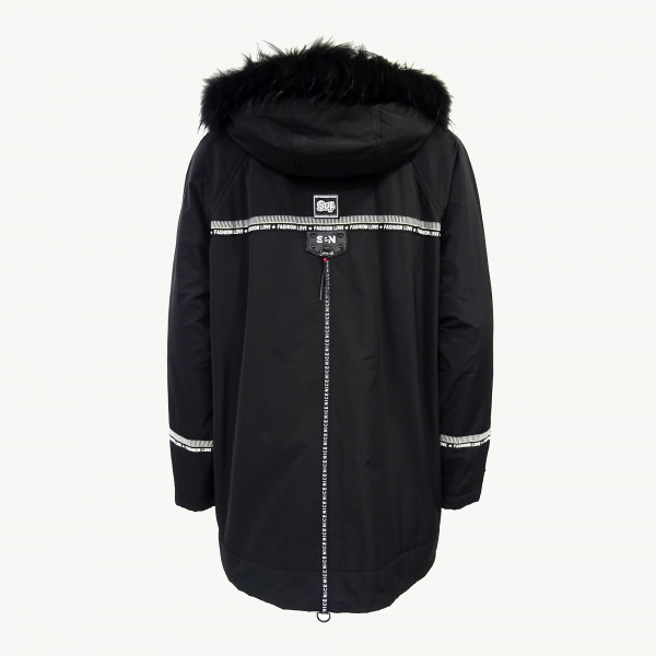 Куртка AY-SEL 61646 нат.мех (54, Черный)