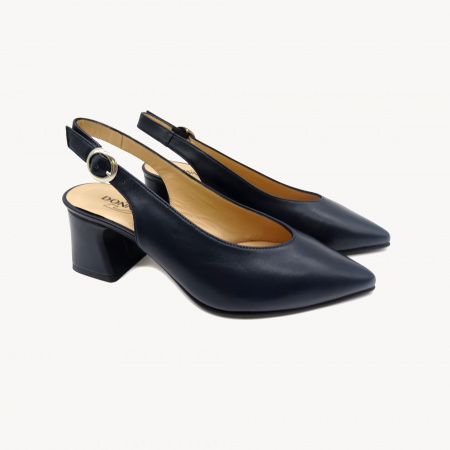 Кожаные слингбэки Donna Soft