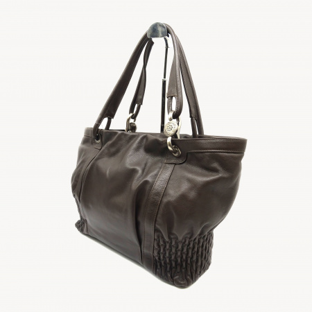 Кожаная сумка-тоут Carlo Salvatelli