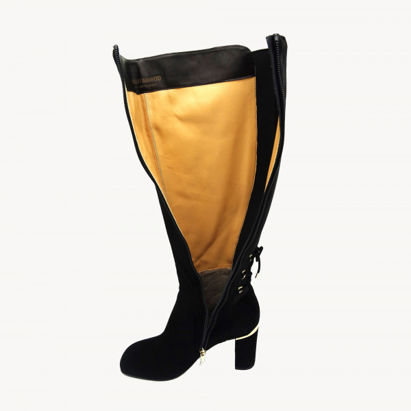 Замшевые сапоги Giovanni Fabiani