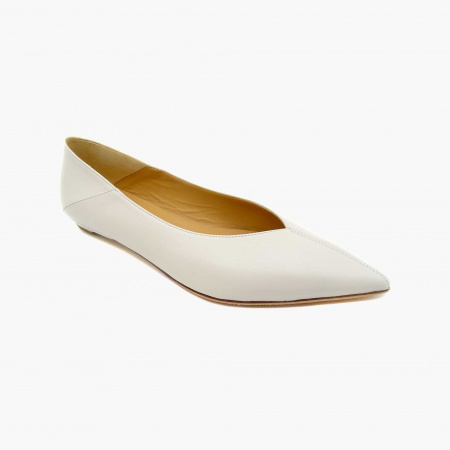 Туфли G.FABIANI 25545 н.кожа (40, Молочный)