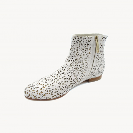 Кожаные летние полусапоги Baldinini