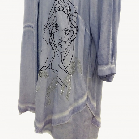 Блуза из вискозы Ay-Sel