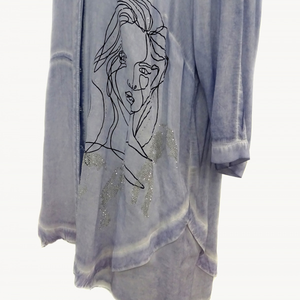 Блуза из вискозы Ay-Sel