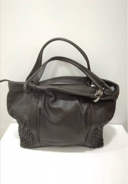 Кожаная сумка-тоут Carlo Salvatelli