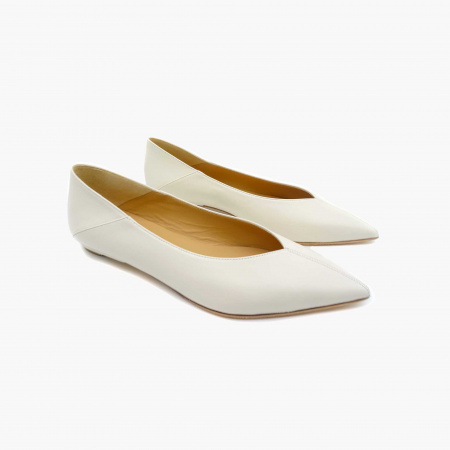 Туфли G.FABIANI 25545 н.кожа (40, Молочный)