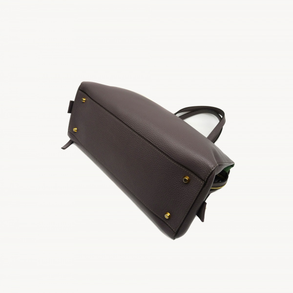 Сумка-тоут C.SALVATELLI  А-301 н.кожа (светло-серый)