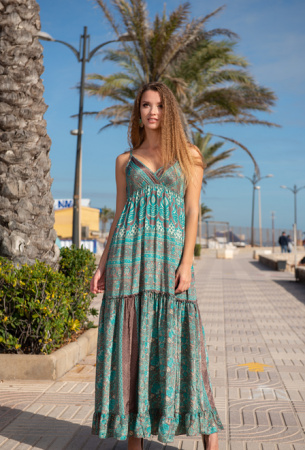 Сарафан AnastaSea А-21A-204 (Free, Аква)