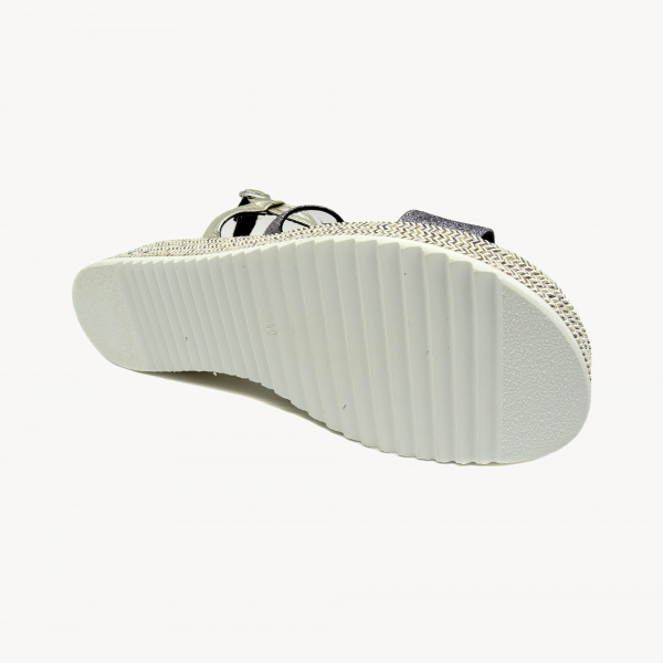 Кожаные сандалии на платформе Pertini