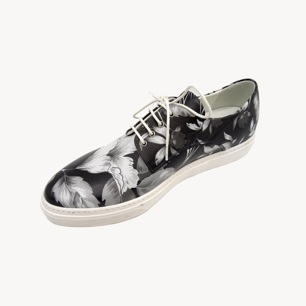 Кожаные кеды Luigi Traini