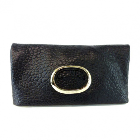 Кожаная сумка фолдовер Di Gregorio