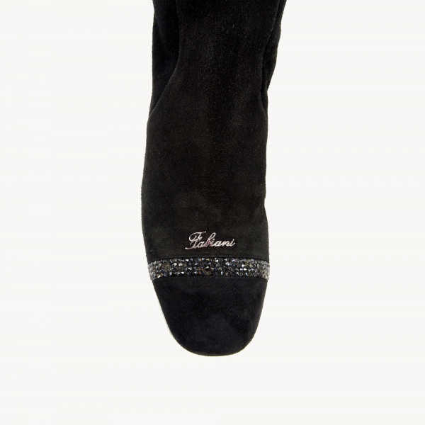 Замшевые сапоги Giovanni Fabiani