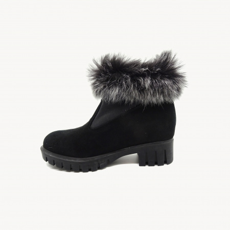 Замшевые полусапоги Tuffoni