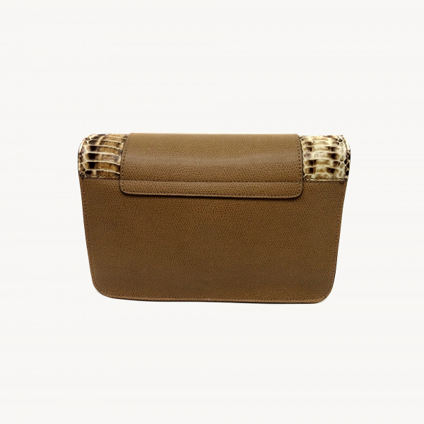 Сумка-кросс боди C.SALVATELLI  А-382 н.кожа (бежевый)