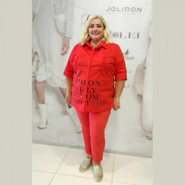 Рубашка из хлопка Ay-Sel