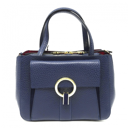 Сумка-тоут C.SALVATELLI  А-470 н.кожа (синий)