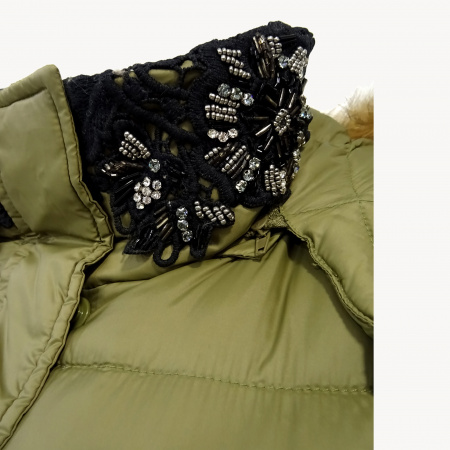 Куртка пуховик с капюшоном Twinset