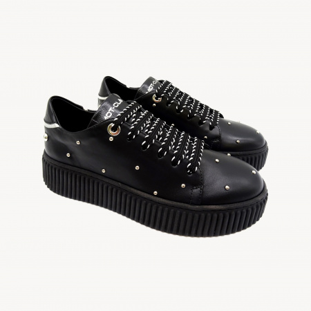 Кожаные кеды Mot-Cle