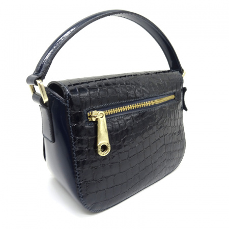 Сумка D.GREGORIO А-1085 лак (синий)