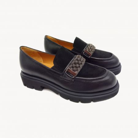 Кожаные лоферы Donna Soft