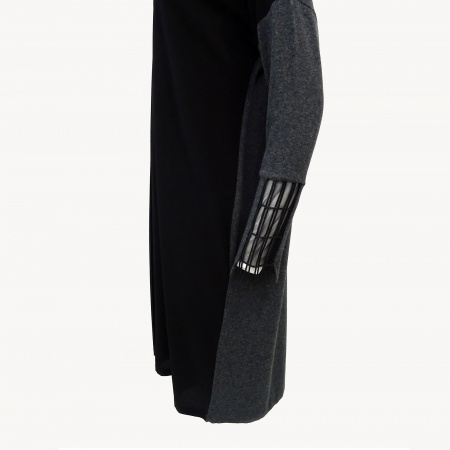 Платье Alain Murati W16-4000C (XXL, Grigio/Nero)