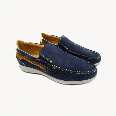 Туфли  R.ROSSI 1025 н.кожа (45, сине-коричневый)