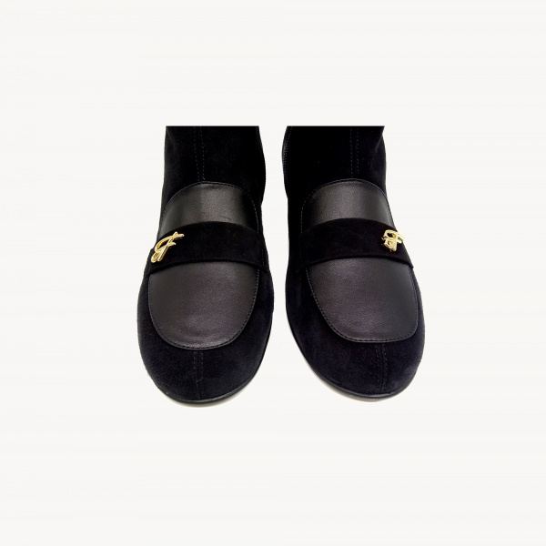 Замшевые полусапоги Giovanni Fabiani