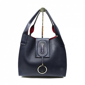 Кожаная сумка-тоут Carlo Salvatelli