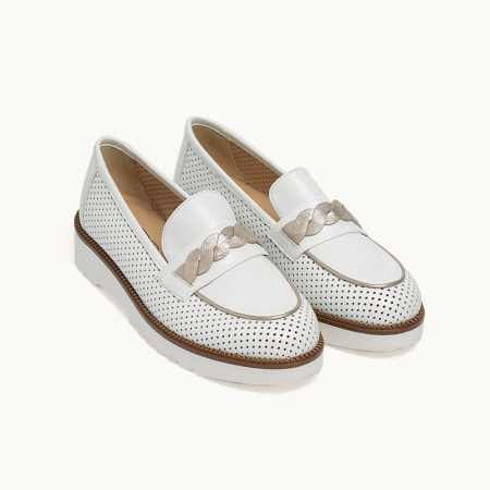 Кожаные лоферы Donna Soft