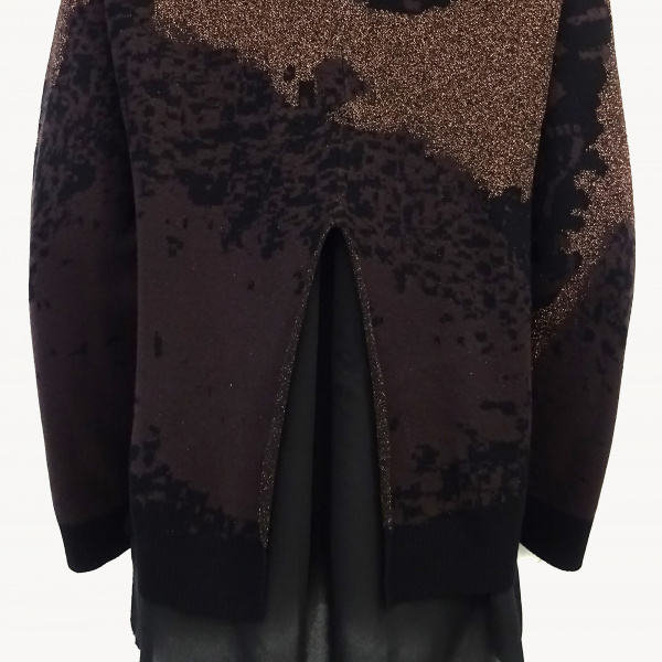 Джемпер YU.K.ByS 16AH 115 (2, Brown)