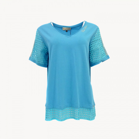 Футболка ELISA FANTI  2  M 601 (52, голубой)