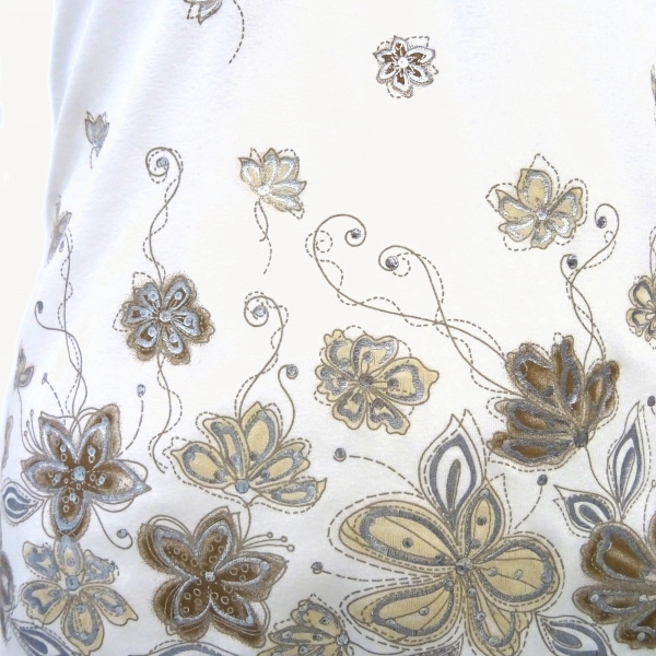 Топ Monella 4848 (L, Bianco)