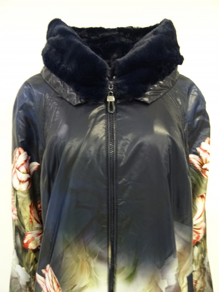 Пальто с принтом Ay-Sel