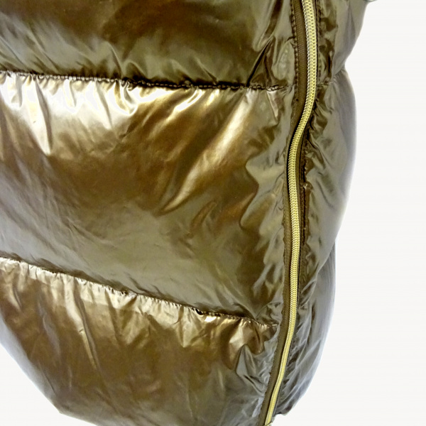 Пальто-пуховик из натурального меха Florence Mode