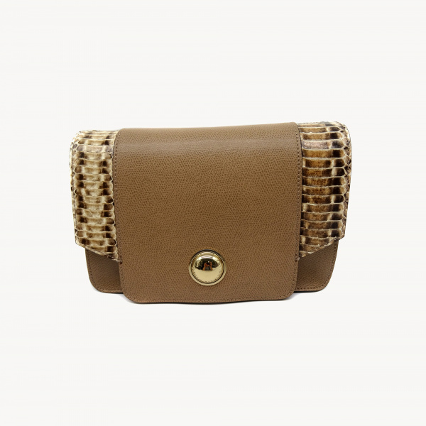 Сумка-кросс боди C.SALVATELLI  А-382 н.кожа (бежевый)