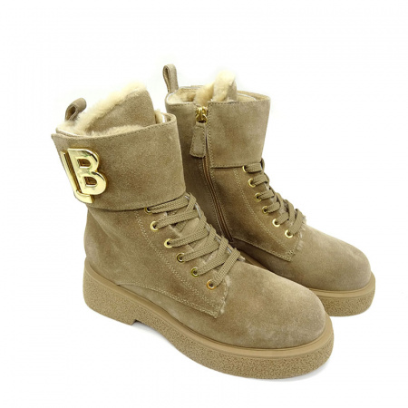 Замшевые высокие ботинки Loriblu