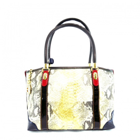 Кожаная сумка-тоут Marino Orlandi