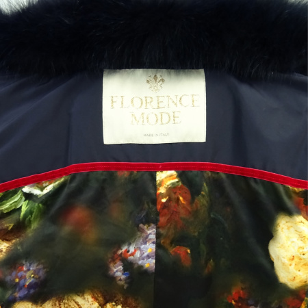 Пальто пуховик с капюшоном Florence Mode