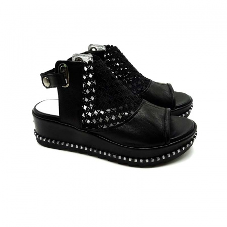 Комбинированные босоножки Mara