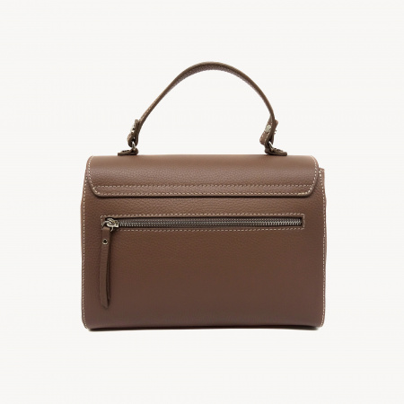 Сумка MARINA C A-5136  нат.кожа (Светло-серый)