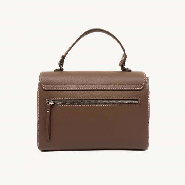 Сумка MARINA C A-5136  нат.кожа (Светло-серый)