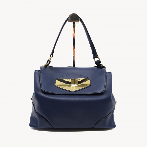 Кожаная сумка Carlo Salvatelli