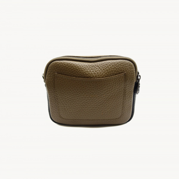 Сумка SARA BURGLAR 916/1 н.кожа (цвет: Бежево-Черный)