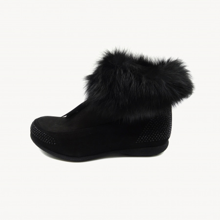 Замшевые полусапоги Tuffoni