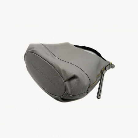 Сумка-хобо PLINIO VISONA А-18213 н.кожа (серый)