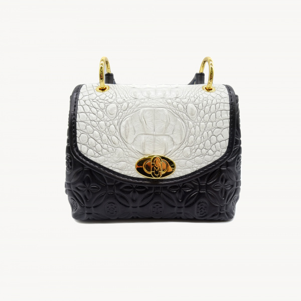 Кожаная сумка-сэтчел Marino Orlandi