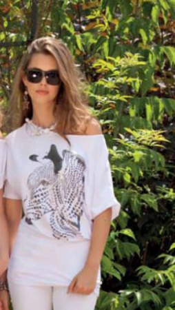 Туника Monella 5059 (XL, Bianco)