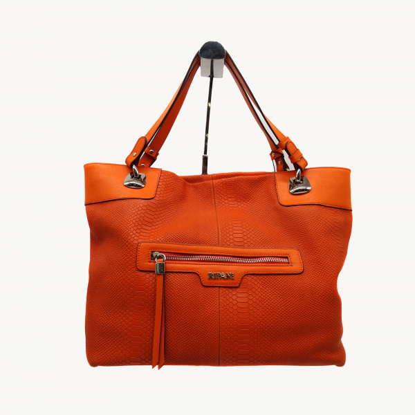 Сумка-шоппер RIPANI А-7332 н.кожа (оранжевый)