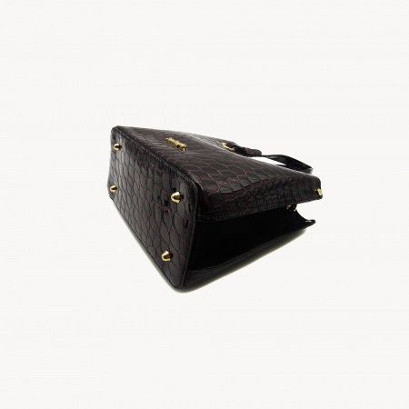 Сумка-тоут из лаковой кожи Sara Burglar